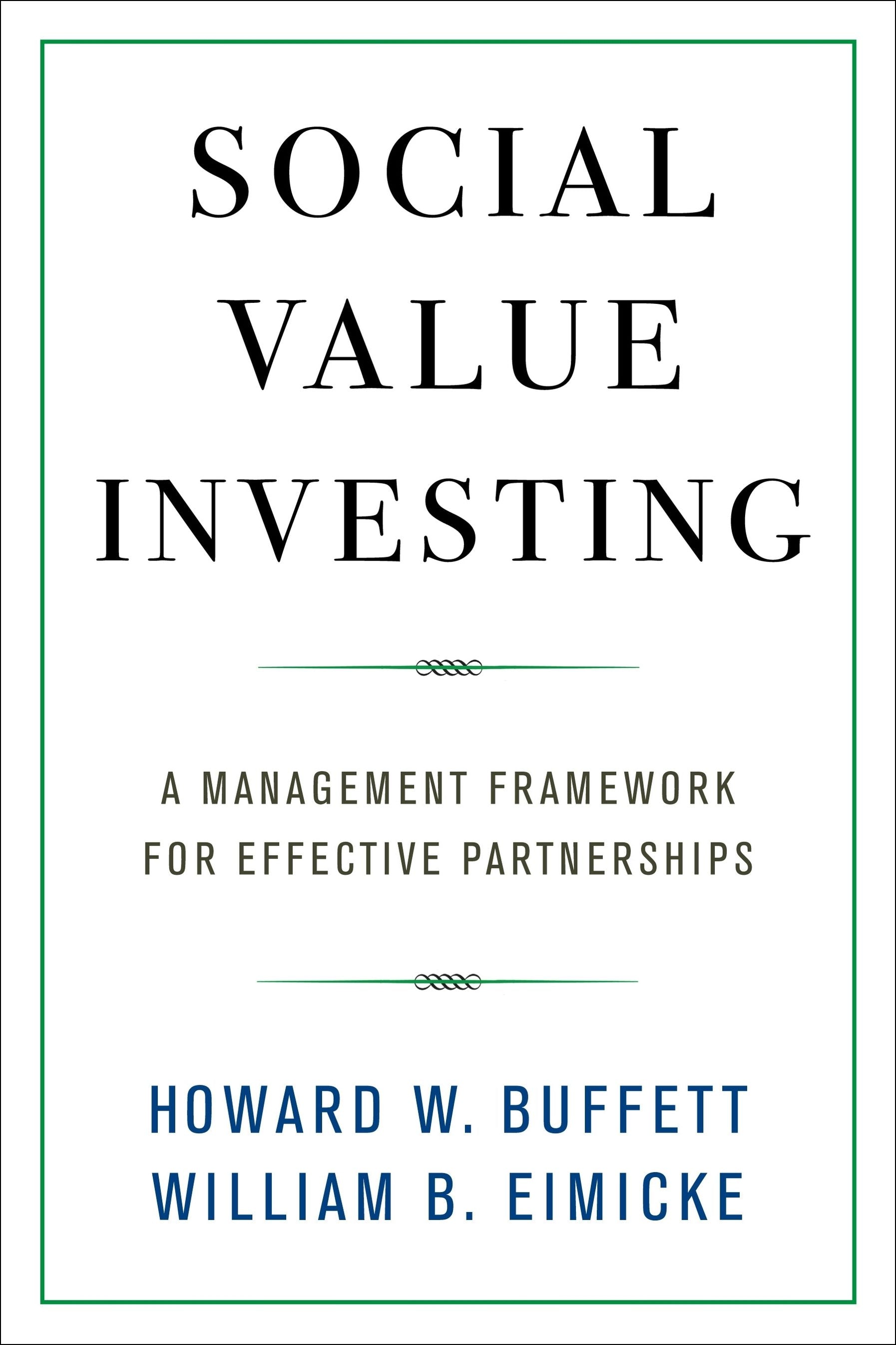 Book cover image for Social Value Investing ISBN: 9780231182911